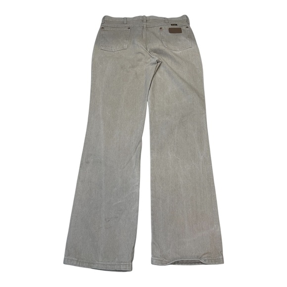 Wrangler 936TAN Cowboy Cut Slim Fit Western Jeans Men’s Size 36”Wx34”L - Picture 2 of 12